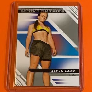 Aspen Ladd 2022 Upper Deck Goodwin Champions Mixed Martial Arts Trading Card
